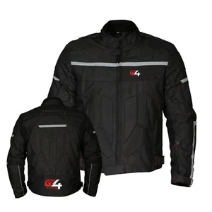 Chaqueta de motocicleta para hombre doble motocicleta motociclista chaqueta de montar armadura transpirable CE - Imagen 1 de 5