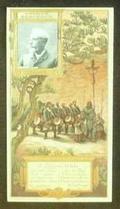Chromo Lefèvre Utile LU Berteaux Hippolyte Personnage Célèbre Peintre 1900 - Picture 1 of 2