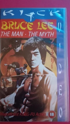 Bruce Lee: The Man The Myth: MIA Kick Video. PAL VHS TAPE see description! OOP. - Image 1 of 3