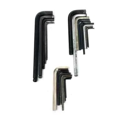 22 Pcs Bondhus, Allen Ball Plus end Long Arm Hex Keys, Wrench Set SAE/Metric - Image 1 of 4