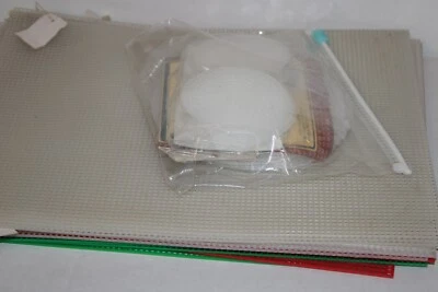 Plastic Canvas Supplies, Mesh Sheets and Shapes - Image 1 of 3