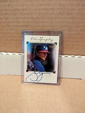 1998 UD SP Authentic Chirography Andruw Jones Auto HOF ? Limited Edition Braves