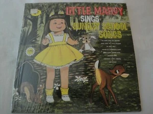 Little Marcy Sings Sunday School Songs VINYL LP ALBUM WORD RECORDS DEEP AND WIDE - Picture 1 of 2