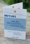 Miyuki 6 Extra Fine Beading Needles with Threader #H522/E, made in Japan JPN156 