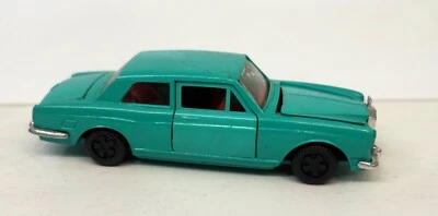 ROLLS ROYCE SILVER SHADOW Made in USSR 1:43 Kunststoff türkis sehr gut erhalten - Bild 1 von 4