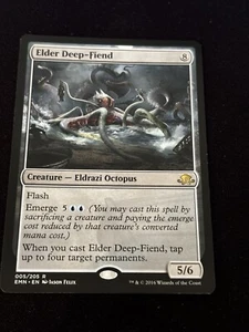 MTG Magic the Gathering Elder Deep-Fiend (5/234) Eldritch Moon LP - Picture 1 of 4