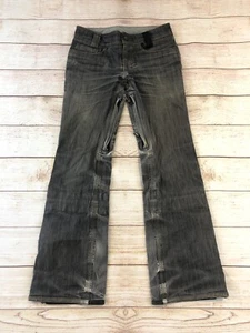 Holden Womens Small Pants Gray Denim Jeans Skinny Fit Snow Ski Snowboard - Picture 1 of 11