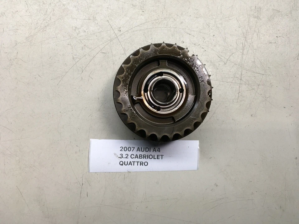 AUDI A4 3.2L CABRIOLET QUATTRO 2007 MOTOR ESCAPE ÁRBOL DE LEVAS AJUSTE DE ENGRANAJES Foto 1 de 2