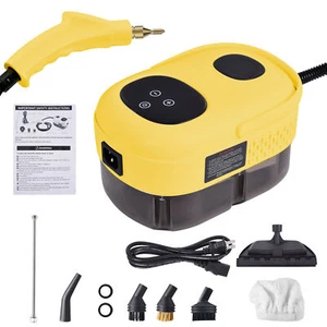 2500W High Pressure Steam Cleaner Machine Portable Cleaning Kitchen Car Machine - Picture 1 of 17