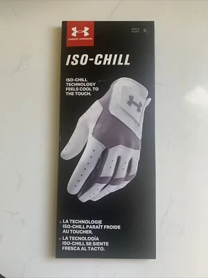 Under Armour ISO-CHILL Golf Glove White Gray - Size small - Right Hand - Image 1 of 2