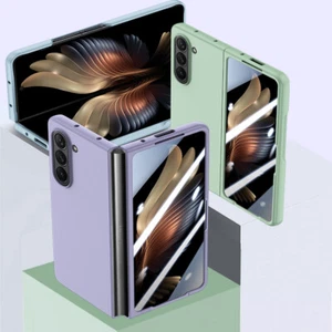 Für Samsung Galaxy Z Fold 6 / 5 Slim Full Body Scharnier Hülle Cover + Hartglas - Bild 1 von 23