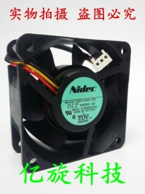 Nidec D06T-24SS1 03A 6025 DC24V 0.18A inverter cooling fan - Image 1 of 2