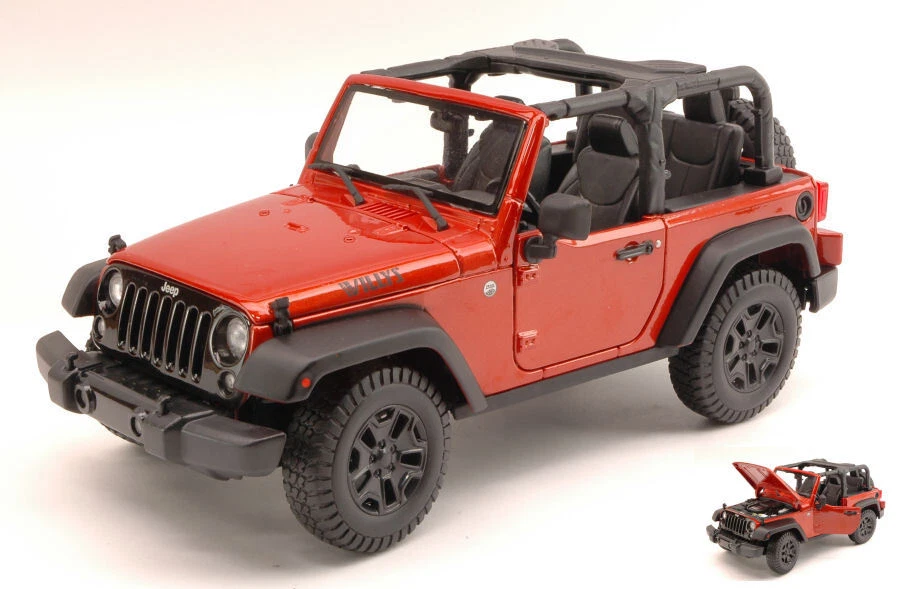 Modellino Auto  Scala 1/18 Maisto JEEP WRANGLER diecast modellismo statico new - Immagine 1 di 1