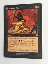 Mtg Magic the Gathering Torment Chainer's Edict