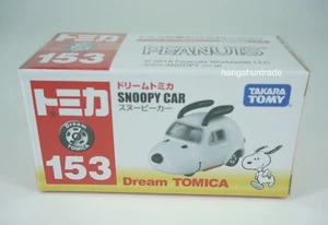 Takara Tomy Dream Tomica 153 Peanuts Snoopy Car Model - Picture 1 of 1