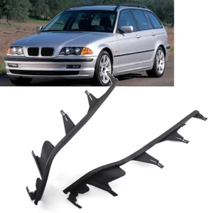 Coppia Strisce Coprifaro Superiore Adattabili BMW Serie 3 E46 4 Porte 1998-2001 - Foto 1 di 10