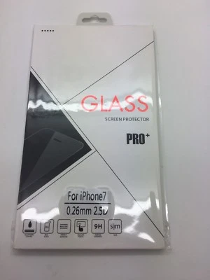 iPhone 7 Tempered Glass Screen Pro + Screen Protector - Image 1 of 3