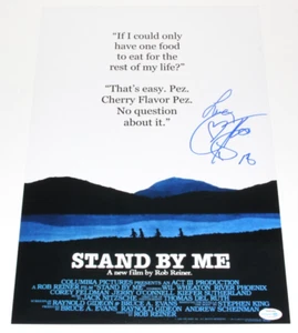 COREY FELDMAN SIGNED 'STAND BY ME' 12x18 MOVIE POSTER ACOA COA AUTOGRAPH - Picture 1 of 4