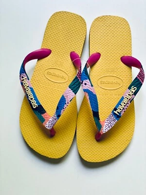 Sandalia Havaianas Top Verano Dorada Talla 6W/5M Foto 1 de 3