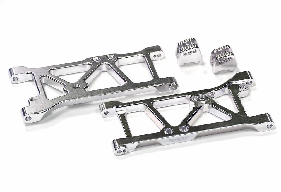 Integy T7152SILVER HD Rear Suspension Arm Set for AE RC8 - Image 1 of 1