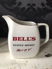 bells scotch whisky jug