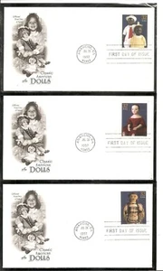 US SC # 3151a-3151o American Dolls FDC. Artcraft Cachet - Picture 1 of 5