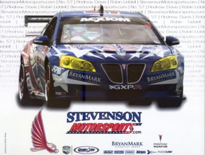 2008 Stevenson Motorsports Pontiac GXP.R GT Grand Am postcard - Bild 1 von 1