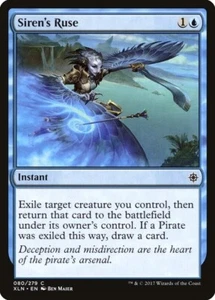 MTG - Siren's Ruse - Ixalan (XLN) - NM - Picture 1 of 1