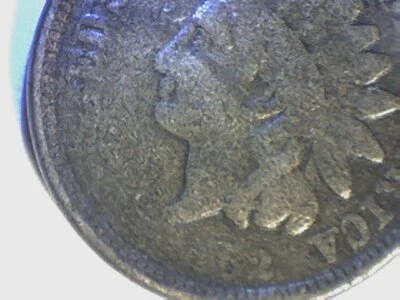 1862 INDIAN CENT DIE ADJUSTMENT UNIQUE & RARE  ONEW - Image 1 of 4