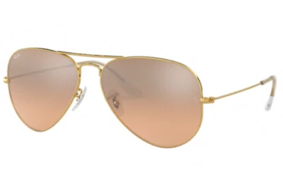 Ray-Ban Aviator Gold l Silver Pink Mirror RB3025 001/3E 62mm - Image 1 of 4