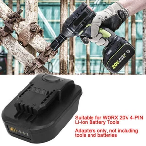 Battery Adaper for Makita 18V Convert for WORX 20V 4-Pin Power Tool Accessories - Picture 1 of 11
