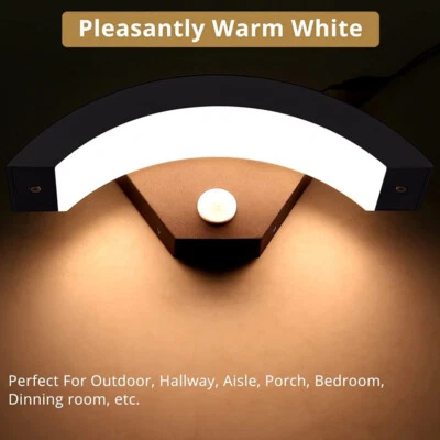 LED Außenleuchte mit oder ohne Bewegungsmelder Wandleuchte Außenlampe Wandlampe - Bild 1 von 4