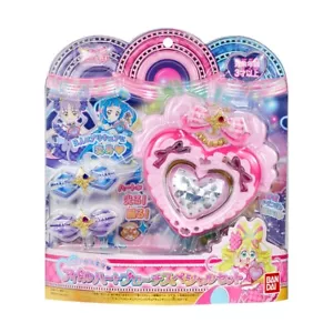 You and Idol PreCure Pretty Transformation Heart Brooch Special Set Japan 2025 - Picture 1 of 4