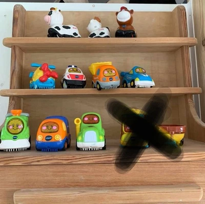 VTech Tut Tut Flitzer Bahn mit Schranke, Licht und Ampel, Inkl. Autos  - Bild 1 von 4