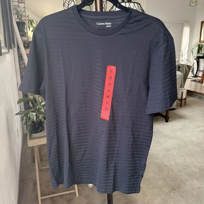 Calvin Klein мужчин ворота короткий рукав платье футболка средний, черный красоты) - Изображение 1 из 2