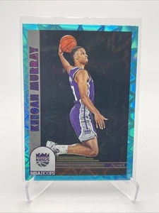 2022-23 Panini NBA Hoops Hoops Tribute Hyper Blue Keegan Murray #284 Rookie RC - Bild 1 von 2