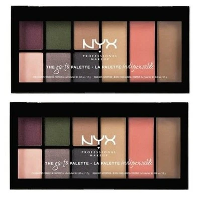 Pack of 2 NYX The Go-To Palette in Bon Voyage GTP02 - Image 1 of 4