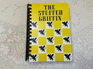 The Stuffed Griffin Cookbook Utility Club Griffin GA 1977 3rd Print Of 1976 1st - Imagen 1 de 13