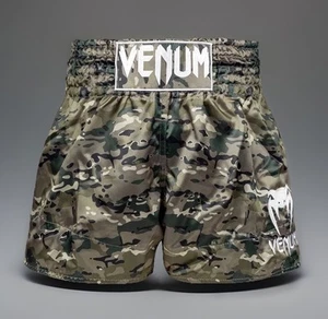 Venum Classic Muay Thai Boxing MMA Shorts - Desert Camo (Size XL) - Picture 1 of 4