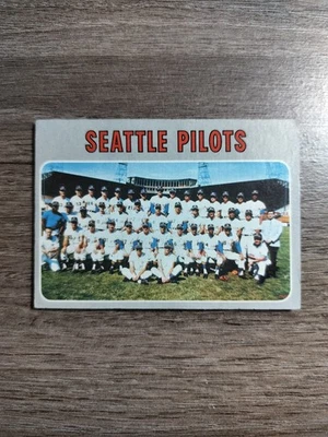 1970 Topps - High # Seattle Pilots #713 - Image 1 of 4