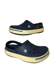 Sandalia zueco Crocs Crocband azul marino Reino Unido 5 para mujer - Imagen 1 de 9