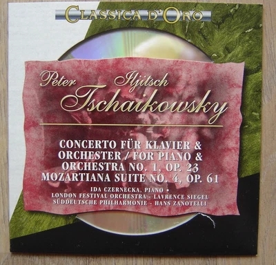 CD Concerti für Klavier & Orchester NO. 1, OP. 23 & NO. 4, OP. 61 - Tschaikowsky - Bild 1 von 2
