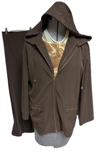 Chicos Zenergy Größe 2 oder 12 vierteiliges Set Outfit Jacke kurze Hose Weste & Top - Bild 1 von 24