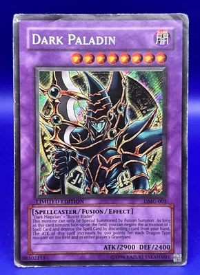 Yugioh! Card Dark Paladin DMG-001 Secret Rare Limited Edition HP-DMG - Image 1 of 4