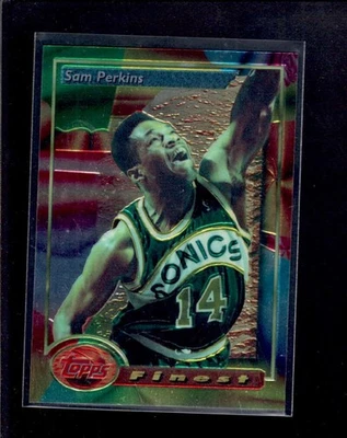 1993 Finest #186 Sam Perkins    NM/NM+ X3535640 - Image 1 of 3