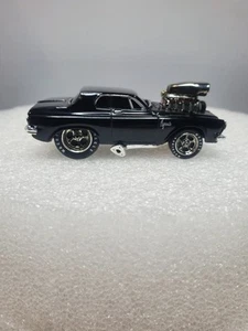 Muscle Machines 1963 Plymouth Savoy Gloss Black Diecast 1:64 Scale - Picture 1 of 6