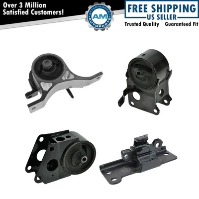 Engine Motor & Transmission Mounts Kit Set of 4 for Nissan Maxima Quest - Image 1 of 4