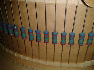 50X ROE GERMANY MK5 21R5 1% 1.2W 50ppm HQ METAL FILM AUDIO RESISTORS!22R 1W REPL - Picture 1 of 3