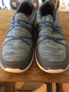 Champion Women's Sneakers Running Athletic Size 8 Blue/Gray Slip On Preowned - Picture 1 of 8
