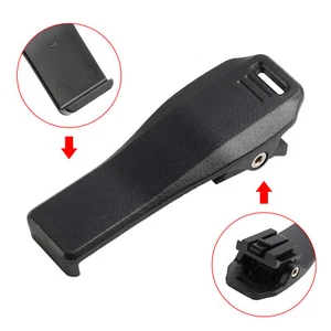 1X Walkie Talkie Radio Communicator BP272 Belt Clip For ICOM BP-272 Back Clip S2 - Zdjęcie 1 z 12